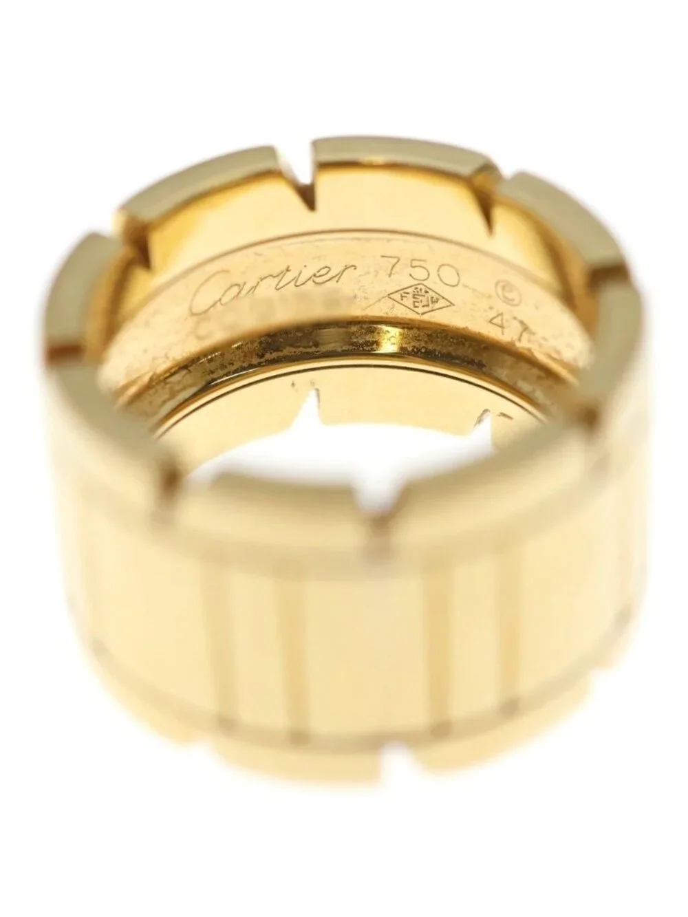 Cartier Tank Francaise Ring Yellow Gold